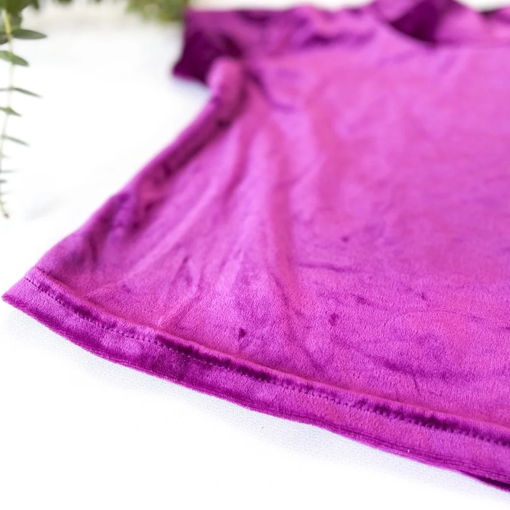 Vintage 4-5T Velvet Top - Picture 2 of 3